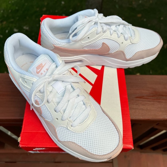 Brand new in box white/pink oxford-barely rose Women’s Nike Air Max SC - Picture 3 of 8